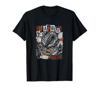 Viking Fafnir Dragon Grid ER Galsemi Mythe T-Shirt