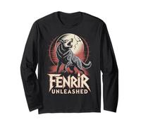 Viking Fenrir Wolf Mythologie Nordique Celtique Nordique Manche Longue