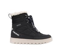 Viking Fleek Warm GTX Zip Botte de Neige, Black, 35 EU Étroit