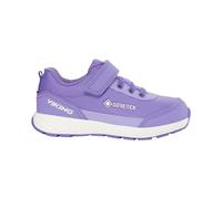 Viking Garçon Fille Fun GTX 1v Chaussure de Marche, Blanc Violet, 23 EU