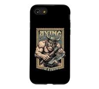 Viking Hache Berserker drôle Axing for A Friend Warrior Coque pour iPhone SE (2020) / 7/8