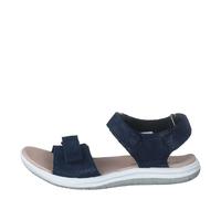 viking Helle Metallic , Sandales Bride arriere Fille , Bleu Marine 5 , 21 EU