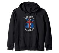 Viking Islande Islande Sweat à Capuche