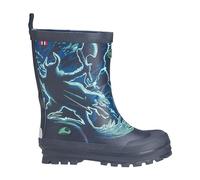 viking Jolly Print, Botte de Pluie Garçon Unisex Kinder, Navy/Bluegreen, 21 EU
