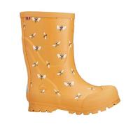 viking Jolly Print, Botte de Pluie Garçon Unisex Kinder, Yellow/Black, 24 EU