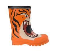 Viking Jolly Print Bottes de Pluie, Orange Multi, 34 EU Large
