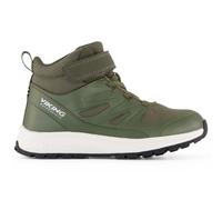 Viking - Kid's Equip Mid WP 1V - Baskets - EU 37 - olive