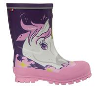 Viking Jolly Print Bottes de Pluie, Violet Multi, 30 EU Large