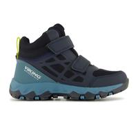 Viking Track Mid WP 2V, Chaussures de Marche, Navy/Demin,