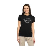 Viking Lenta Bamboo Light Short Sleeve T-shirt Noir M Femme