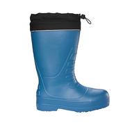 Viking Mixte Norse Tall Bottines Bottes de Neige, Noir/Effet Denim, 46 EU