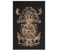 Viking Myth Puzzles Adulte 1000 Pieces Cadeau Famille Puzzle Classique 3D EnfantsJouet en Bois Cadeau Unique （78×53cm）