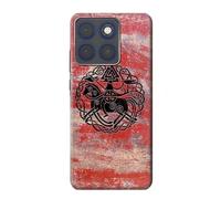 Viking Norse Ancient Symbol Etui Coque Housse pour Motorola Edge 70