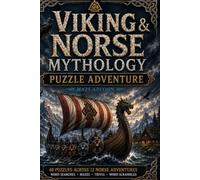 Viking & Norse Mythology Puzzle Adventure: 48 Word Searches, Mazes, Trivia Challenges & Word Scrambles Across 12 Norse Adventures
