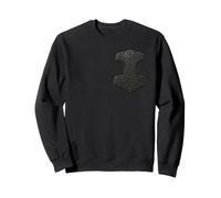 Viking Norse Mythology: Thor Hammer Mjolnir Symbole Sweatshirt