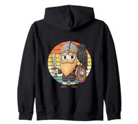 Viking Odin Kid Sunset Valhalla Norse Mythology - Raven Sweat à Capuche