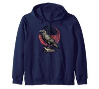 Viking Raven Messenger Nœud Celtique Sweat à Capuche