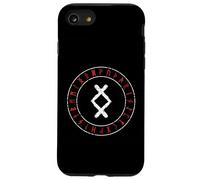 Viking Rune Inguz Ingwaz Cercle runique Mythologie Nordique Celtique Coque pour iPhone SE (2020) / 7/8
