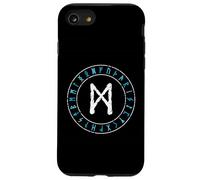 Viking Rune Mannaz Cercle runique Mythologie Nordique Celtique Coque pour iPhone SE (2020) / 7/8