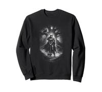 Viking Shieldmaiden Femme Corbeau Yggdrasil Sweatshirt