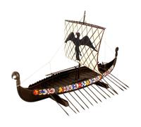 Revell Maquette Viking Ship 65403 – Échelle 1:50 – Plastique – 131 pièces – 14 ans et plus