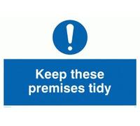 Viking Signs Mv309-a2l-3 m "Keep CES locaux bien Rangé" Sign, 3 mm Plastique rigide, 400 mm H x 600 mm L