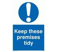 Viking Signs Mv309-a2p-ac "Keep CES locaux bien Rangé" Sign, Aluminium Composite, 600 mm H x 400 mm L