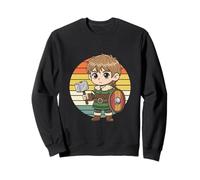 Viking Thor Kid Sunset Valhalla Norse Mythology - Mjoelnir Sweatshirt