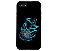 Viking Thors Hammer - Nordic Berserker Mjolnir Mythologie Coque pour iPhone SE (2020) / 7/8