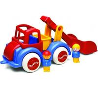 Viking Toys 1252 - Jumbo : Camion avec bras de pelle et 2 figurines