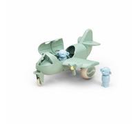 Viking Toys 5381274 Reline Jumbo Avion avec 2 Figurines, Avion Aquatique, kit de Jouets d'extérieur pour Enfants à partir de 12 Mois