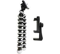Viking Tripod 4D, support de trépied multifonctionnel pour téléphone, appareil photo, caméra Noir