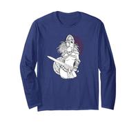 Viking Valkyrie Lagerta Chemise Guerrier Manche Longue