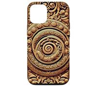 Viking Vegvisir Valhalla Norse Mythology Oseberg Style V2 Coque pour iPhone 12/12 Pro