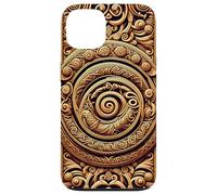 Viking Vegvisir Valhalla Norse Mythology Oseberg Style V2 Coque pour iPhone 13