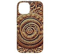 Viking Vegvisir Valhalla Norse Mythology Oseberg Style V2 Coque pour iPhone 14
