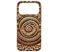 Viking Vegvisir Valhalla Norse Mythology Oseberg Style V2 Coque pour iPhone 17 Pro Max