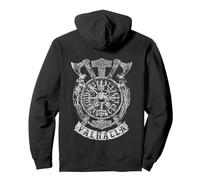 Viking Vegvisir Valhalla Norse Mythology Viking Axe C2 Sweat à Capuche