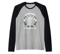 Viking Viking Odin Thor Valhalla Guerrier germanique Cadeau Manche Raglan