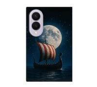 Viking War Ship Etui Coque Housse pour Samsung Galaxy Z Fold 8