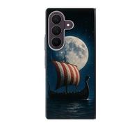 Viking War Ship Etui Coque Housse pour Samsung Galaxy Z Fold 8 Ultra