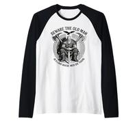 Vikings Beware Old Man in A Land Where Men Die Young Manche Raglan