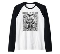 Vikings Beware Old Man in A Land Where Men Die Young Manche Raglan