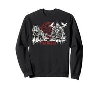 Vikings Mythe Nordique Vegvisir Loup Mystique Valahala Viking Sweatshirt