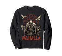 Vikings Mythe Nordique Vegvisir Loup Mystique Valahala Viking Sweatshirt