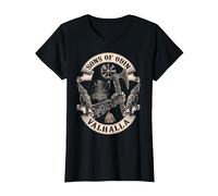 Vikings Rise-Sons of Odin- Valhalla Vikings Norse V2 T-Shirt, Femme, Noir, XL