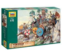 Vikings Vichinghi 1:72 Figurine Modèle En Plastique ZVEZDA