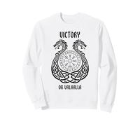 Vikings Warriors Norse Myth Victory Or Valhalla Sweatshirt