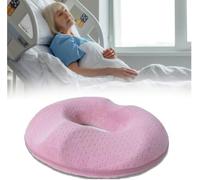vikitim Coussin Orthopédique pour Hémorroïdes, Coussin Anti Hemorroide, Rond Coccyx Donut Coussin, Coussin Assise Ergonomique avec Trou pour Prévenir La Douleur Après L'accouchement C