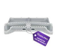 Viоks.pro Sac filtrant à peluches 335 х 172 х 80 mm de rechange pour AEG Electrоlux 8074539019 8588074539012 Filtre à peluches pour sèche-linge à pompe à chaleur - Filtre en plastique pliable pour